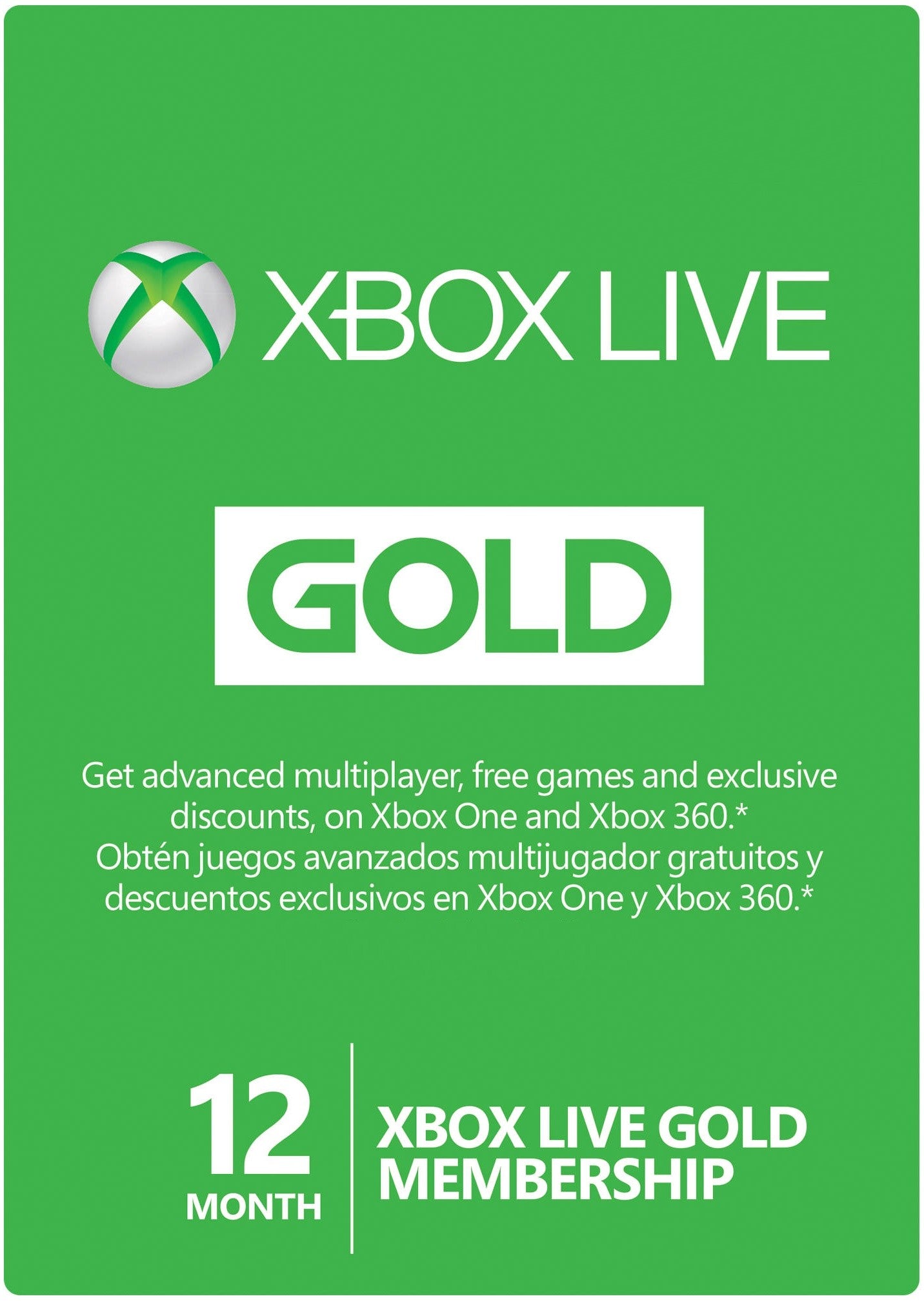 Xbox Live Gold Card MembershipPre-paid & Gift CardsFree games Catch up on the games you want to play with a growing library of free titles. With everything from multiplayer shooters to family favorites, there’s something for everyone. Advanced multiplayer
